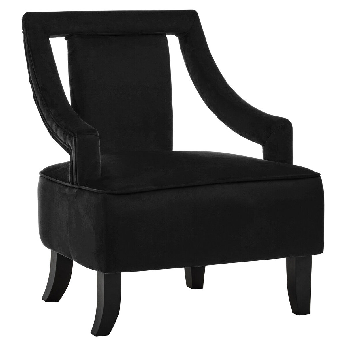 Black Velvet Chair | Faye