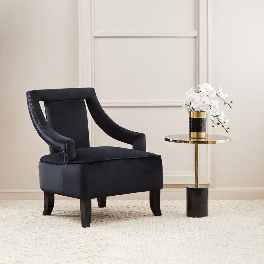 Black Velvet Chair | Faye