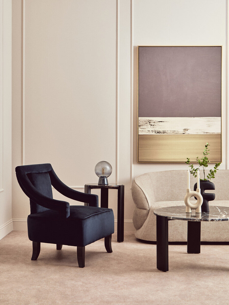 Black Velvet Chair | Faye