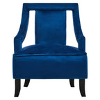 Midnight Blue Velvet Chair | Faye