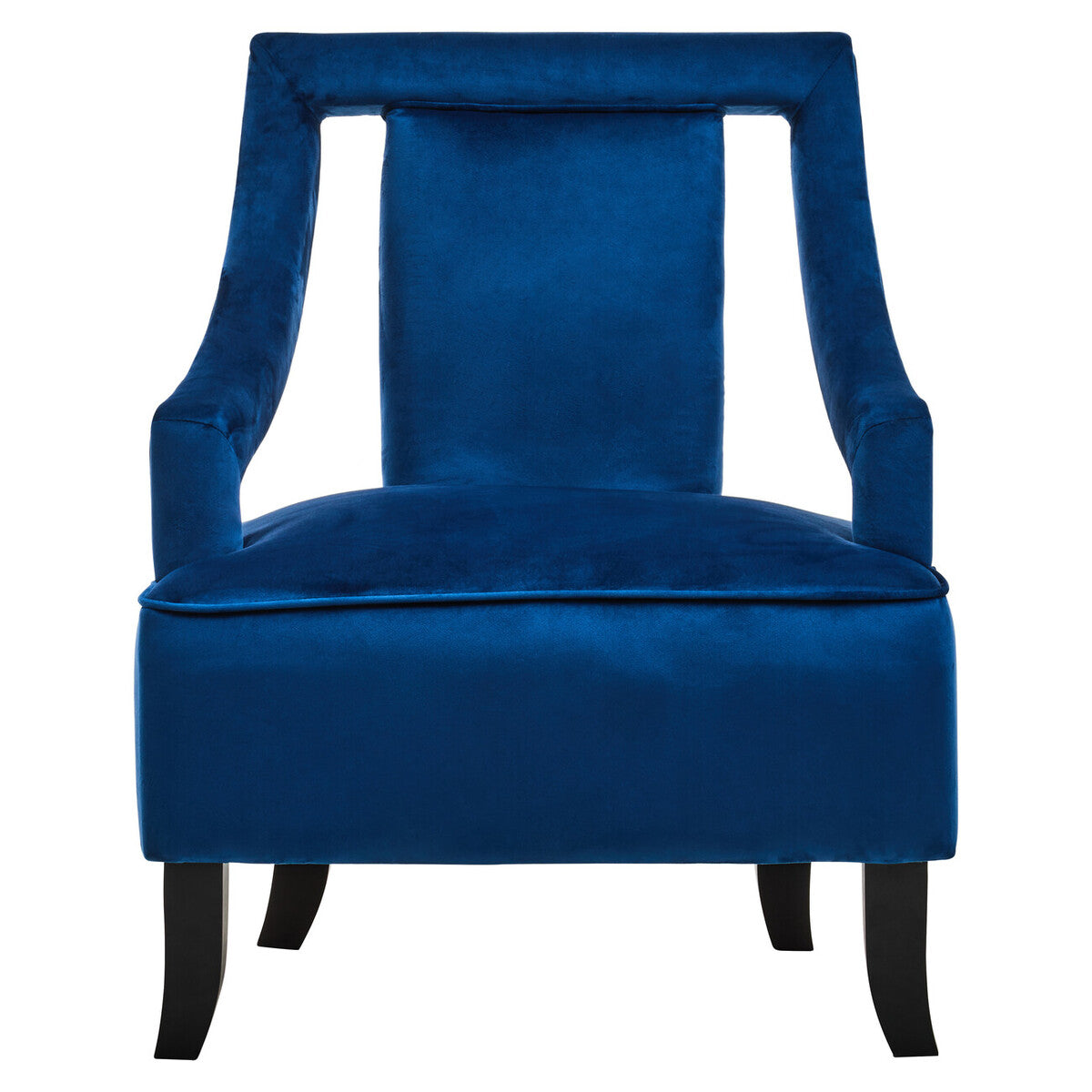 Midnight Blue Velvet Chair | Faye