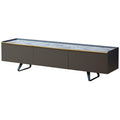 Grey Marble Top Media Unit | Spezia