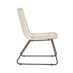 Natural Rattan Black Metal Chair | Java