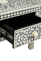 Bone Inlay Desk with 3 Drawers | Fusion
