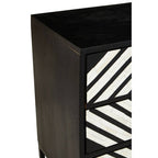 Three Drawer Chest with Bone Inlay | Fusion
