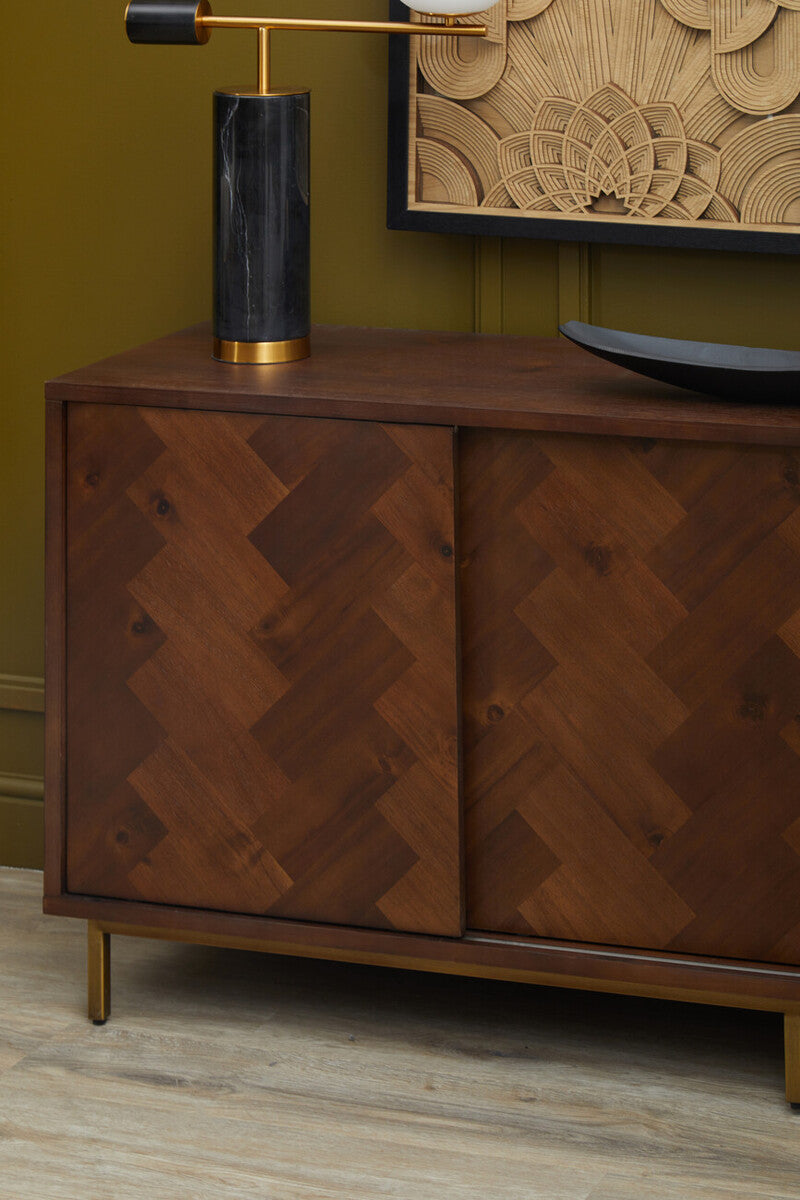 Acacia Wood Effect Sideboard | Brando
