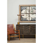 Sipari 4 Door Mango Wood Sideboard