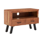 Two Drawer Acacia Media Unit | Nashik