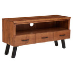 Three Drawer Acacia Media Unit | Nashik