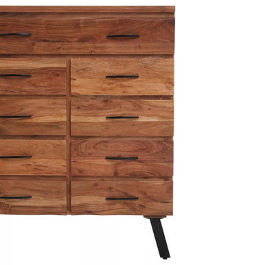 9 Drawer Acacia Chest | Nashik