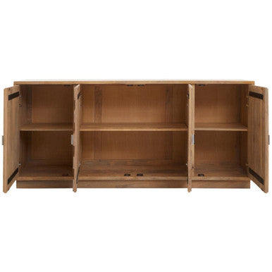 4 Door Mango Wood Sideboard | Salem