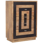 Mango Wood Chest of 4 Drawers | Salem