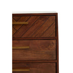 Mango Wood Chest of 5 Drawers | Gaya