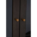 Grey Finish Mango Wood Tall Cabinet | Patna