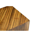 Square Side Table with Black Finish | Gabor