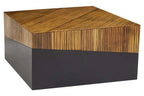 Square Coffee Table with Black Finish | Gabor