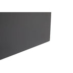Two Tone Natural Bamboo Console Table with Dark Ebony Finish Base, Gabor