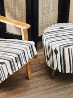 Armchair with Angular Arms | Cefena