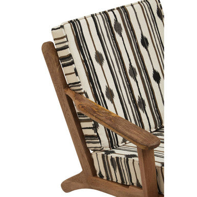Armchair with Angular Arms | Cefena