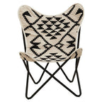Black and White Butterfly Chair | Cefena