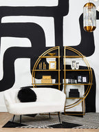 Left Half Moon Shelf Unit | Vogue