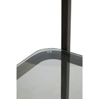Right Half Moon Black Shelf Unit | Vogue