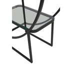 Right Half Moon Black Shelf Unit | Vogue
