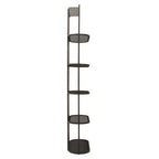 Five Tier Black Shelf Unit | Vogue