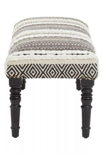 Grey and White Bench | Cefena
