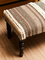 Grey and White Bench | Cefena