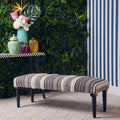 Grey and White Bench | Cefena