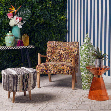 Leopard Print Chair | Cefena