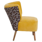 Yellow Print Chair | Cefena