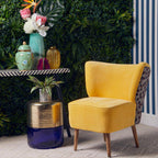 Yellow Print Chair | Cefena