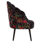 Peacock Design Scalloped Chair | Cefena