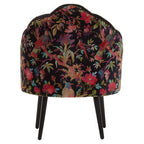Peacock Design Scalloped Chair | Cefena