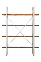 Natural Wood Four Tier Shelf Unit | Kerala