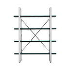 Black Wood Four Tier Shelf Unit | Kerala