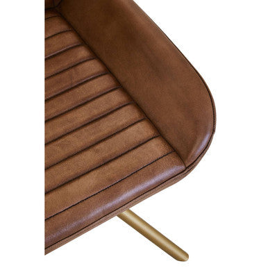 Brown Leather Chair | Buffalo