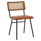 Buffalo Tan Leather Dining Chair