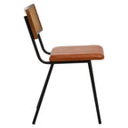 Buffalo Tan Leather Dining Chair