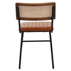 Buffalo Tan Leather Dining Chair