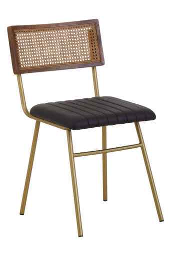 Black Leather Dining Chair | Buffalo