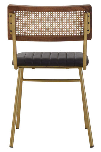 Black Leather Dining Chair | Buffalo