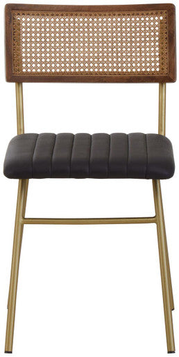 Black Leather Dining Chair | Buffalo
