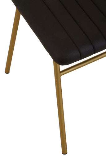 Black Leather Dining Chair | Buffalo