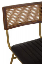 Black Leather Bar Chair | Buffalo