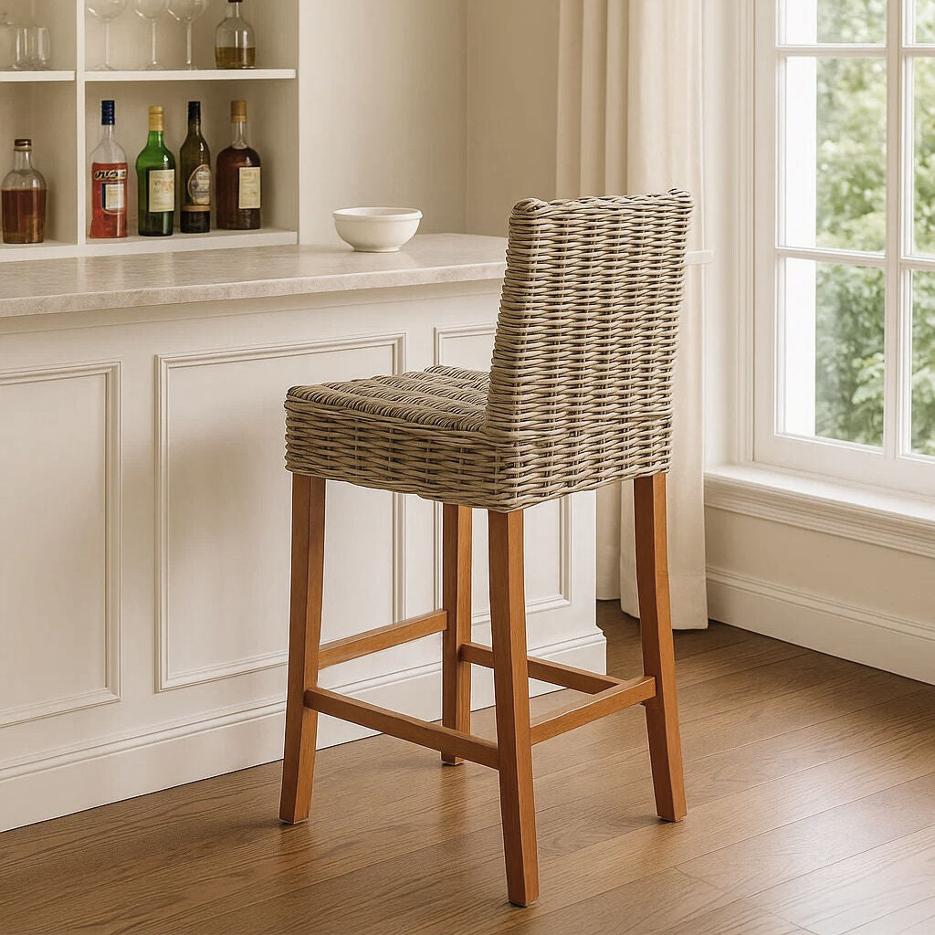 Natural Rattan Bar Chair | Java