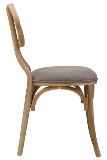Grey Wash Elm Wood Dining Chair | Cebu