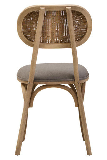 Grey Wash Elm Wood Dining Chair | Cebu